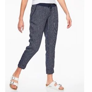 Athleta Bali Linen Ankle Pants